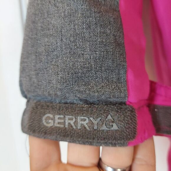 Gerry Small Girls 4/5 Hooded Jacket Pink/Gray Polyester Warm Coat - Picture 13 of 13